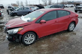 KNAFX4A6XG5587107 | 2016 KIA FORTE LX