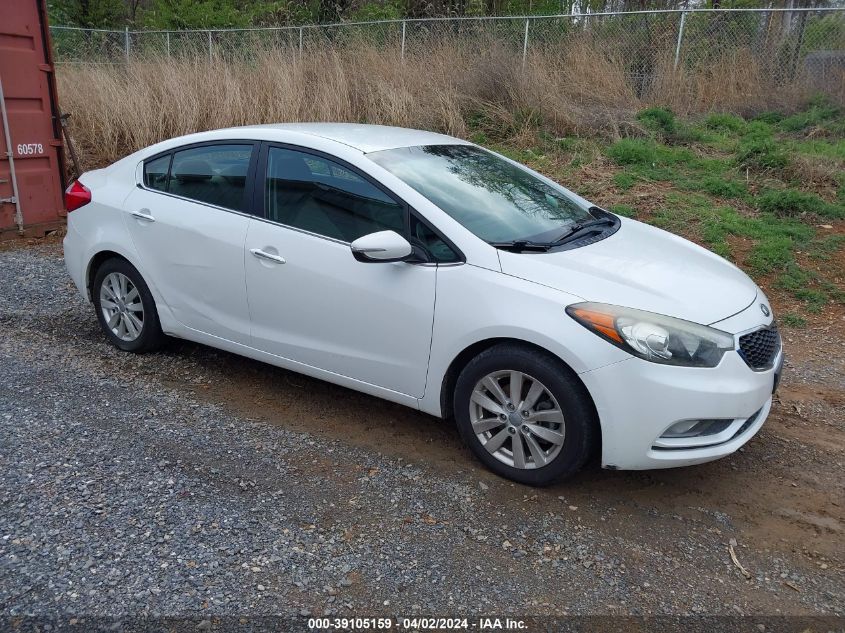 KNAFX4A80E5049577 | 2014 KIA FORTE