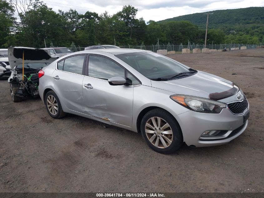 KNAFX4A8XE5049991 | 2014 KIA FORTE