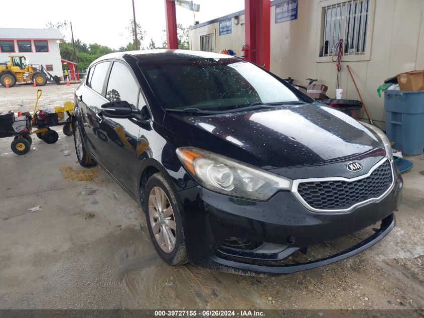 KNAFX5A88E5245322 | 2014 KIA FORTE