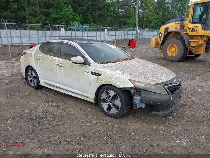 KNAGM4AD2D5042722 | 2013 KIA OPTIMA HYBRID