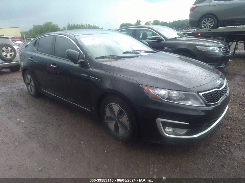 KNAGM4AD6D5038740 | 2013 KIA OPTIMA HYBRID