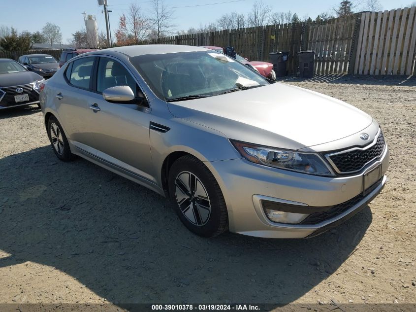 KNAGM4AD8C5032257 | 2012 KIA OPTIMA HYBRID