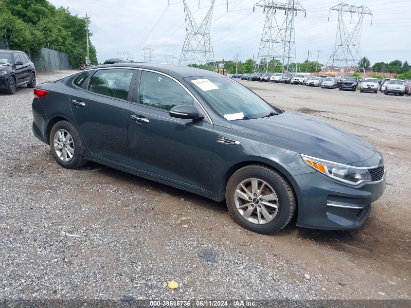 KNAGT4L38G5087157 | 2016 KIA OPTIMA