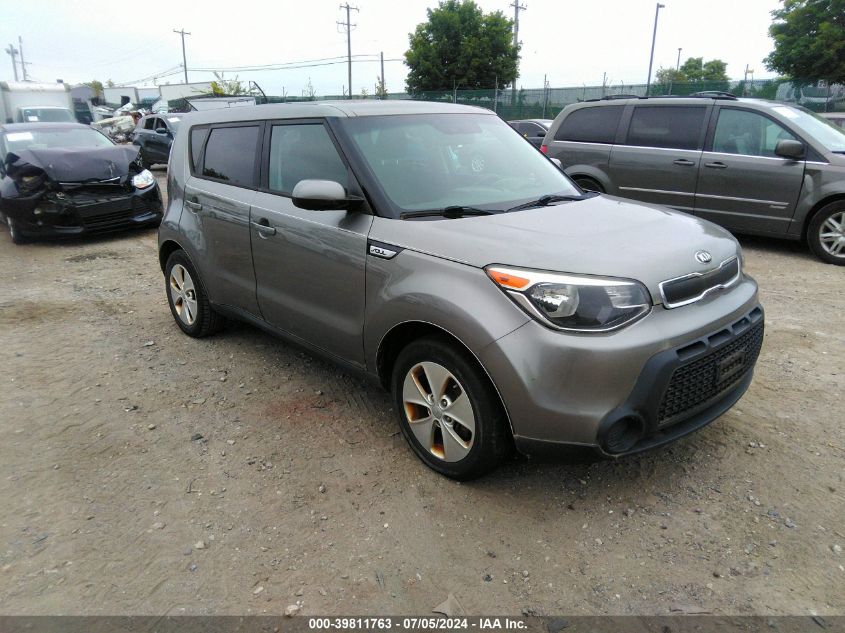 KNDJN2A22F7126104 | 2015 KIA SOUL