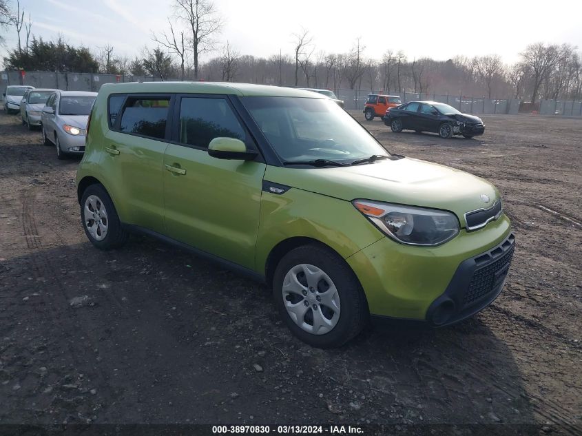 KNDJN2A26E7707412 | 2014 KIA SOUL