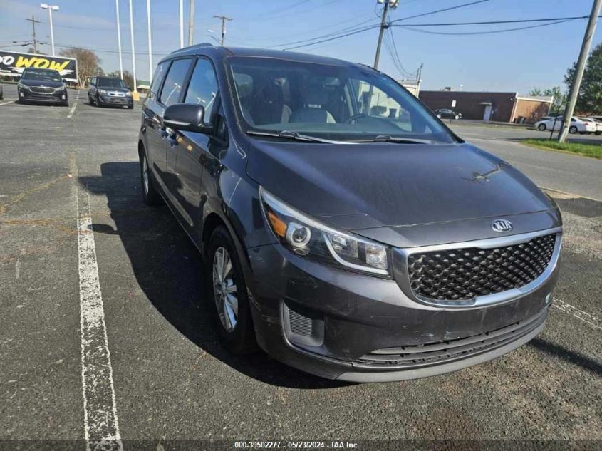 KNDMB5C10G6095390 | 2016 KIA SEDONA