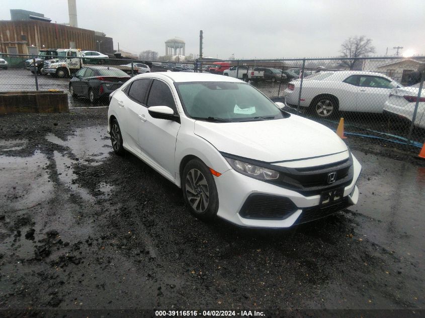 SHHFK7H3XKU413476 | 2019 HONDA CIVIC