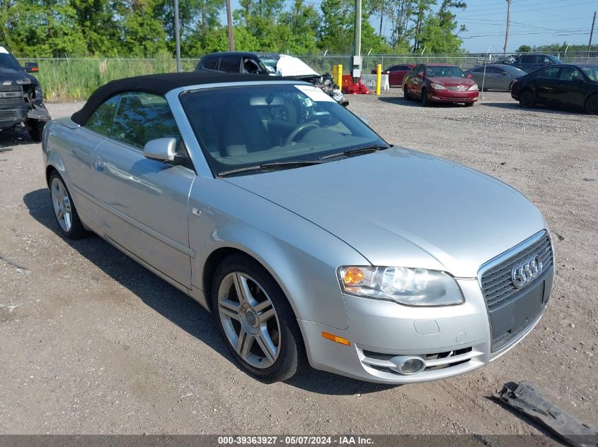 WAUAF48H18K015981 | 2008 AUDI A4