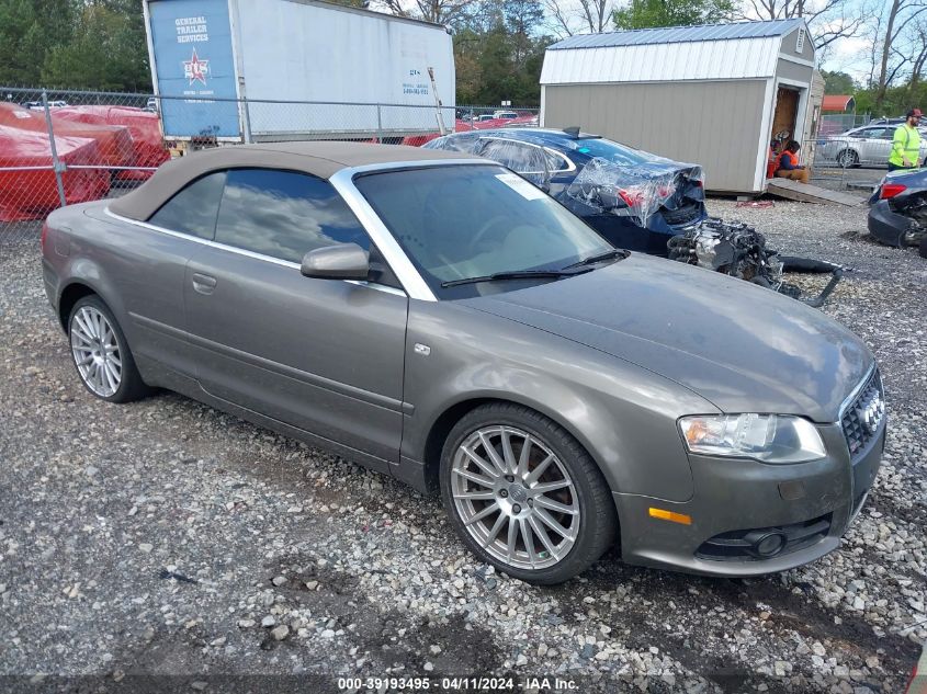 WAUAF48H69K006730 | 2009 AUDI A4