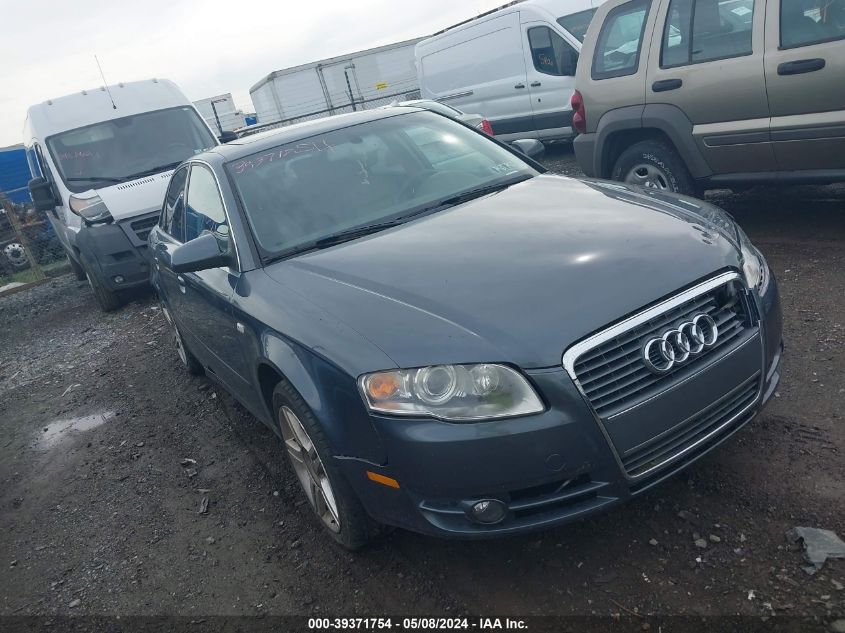 WAUAF78E37A060495 | 2007 AUDI A4