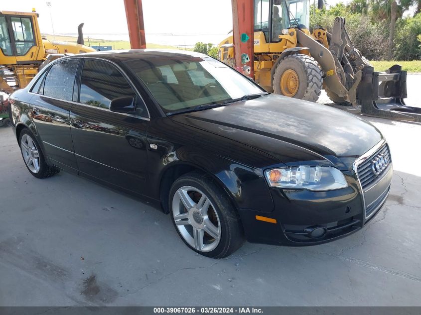 WAUAF78E97A205085 | 2007 AUDI A4