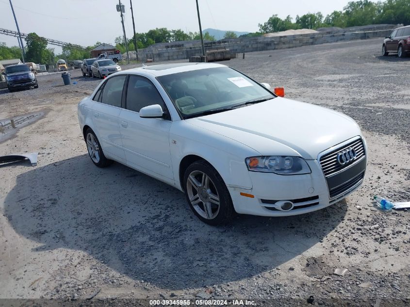 WAUAF78EX7A203605 | 2007 AUDI A4