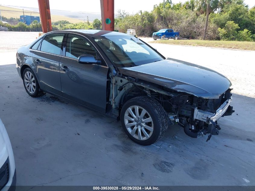 WAUAFAFL5DN039182 | 2013 AUDI A4