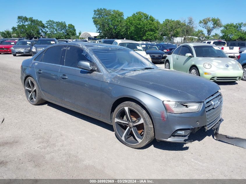 WAUAFAFL7DN014994 | 2013 AUDI A4