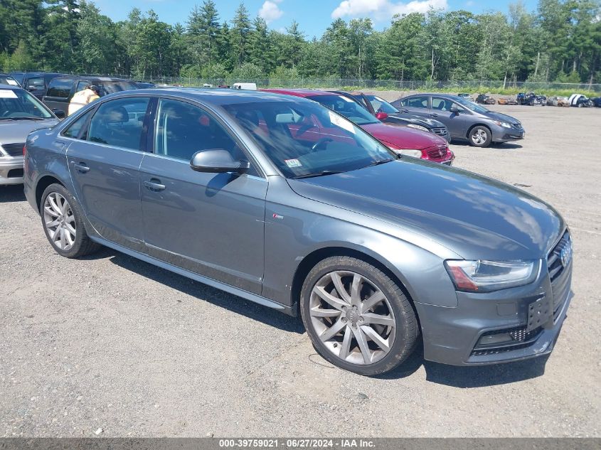 WAUAFAFL9EN038537 | 2014 AUDI A4