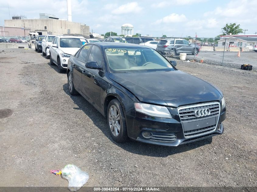 WAUBFAFL1AN011931 | 2010 AUDI A4