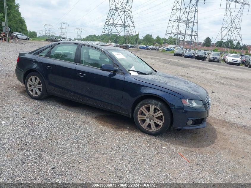 WAUBFAFL4AN045944 | 2010 AUDI A4