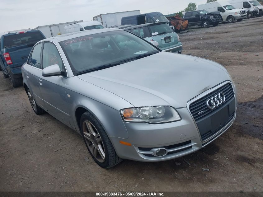 WAUDF78E46A202929 | 2006 AUDI A4