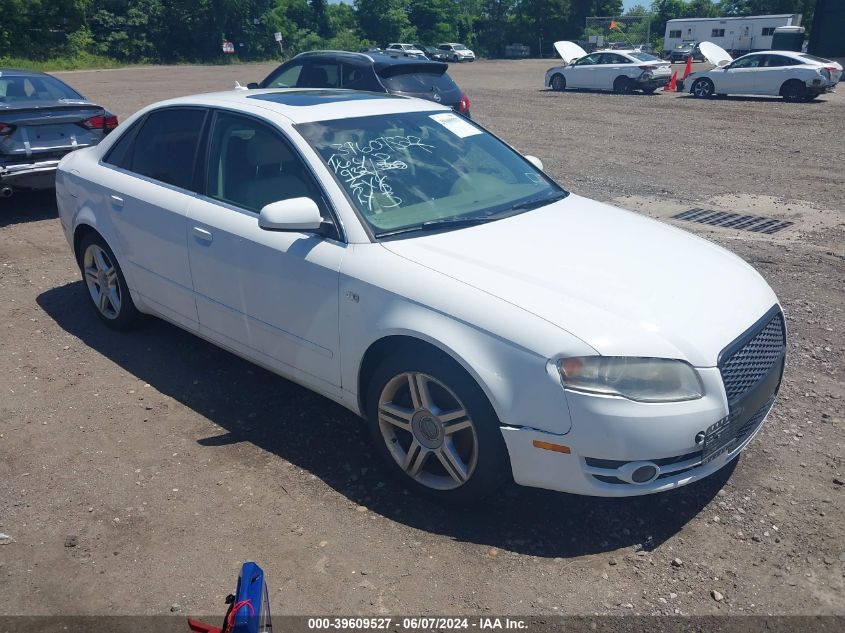 WAUDF78EX7A098576 | 2007 AUDI A4