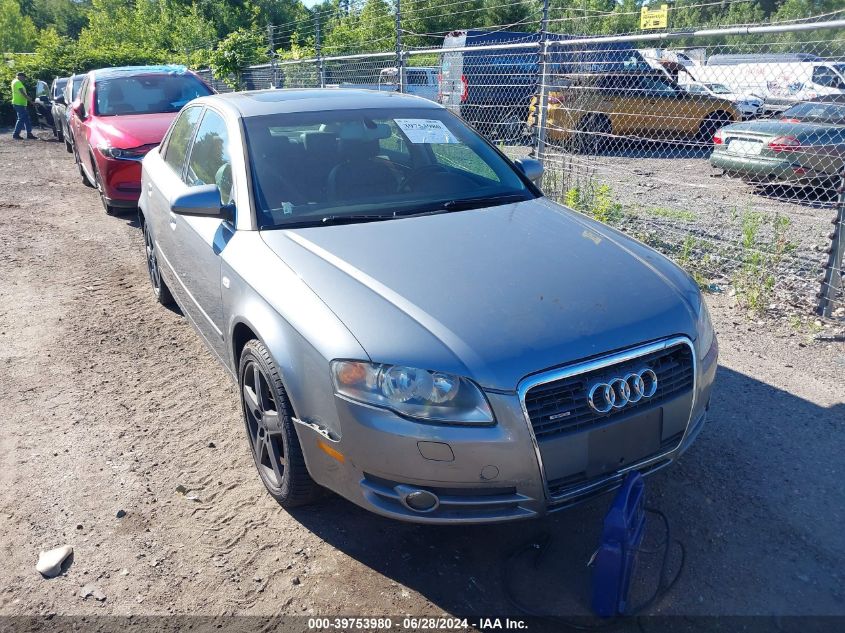 WAUDG78E15A548304 | 2005 AUDI A4