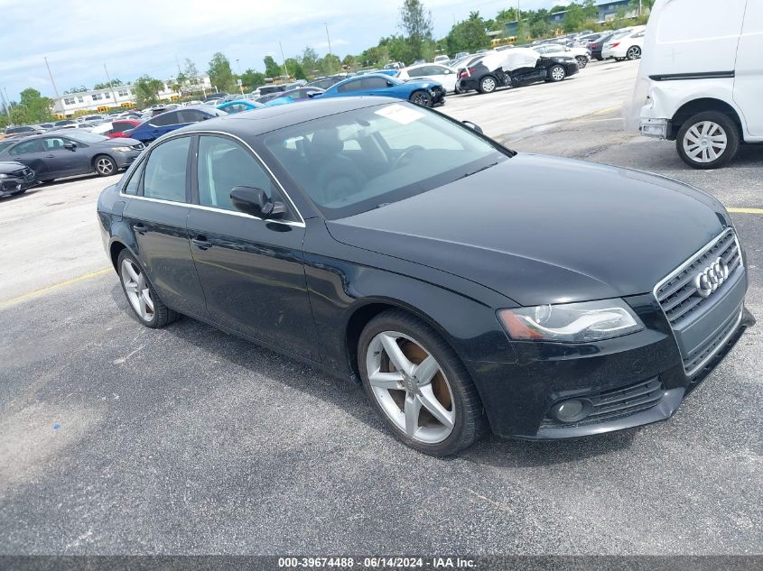 WAUEFAFL7BN002391 | 2011 AUDI A4