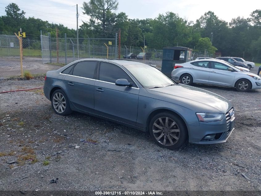 WAUEFAFL7DN010588 | 2013 AUDI A4