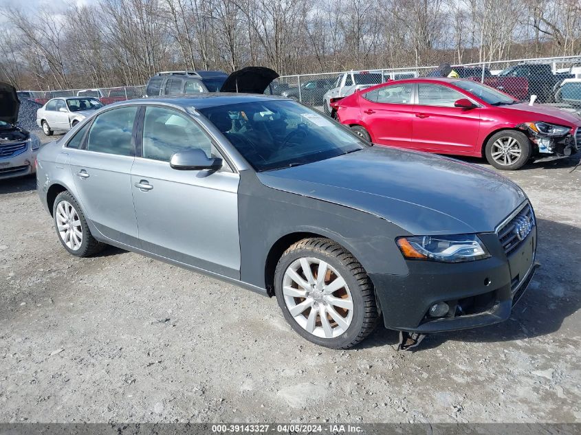 WAUFFAFL6AN056154 | 2010 AUDI A4