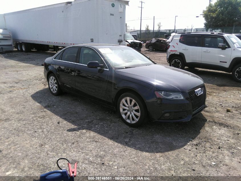 WAUFFAFL8AN020370 | 2010 AUDI A4