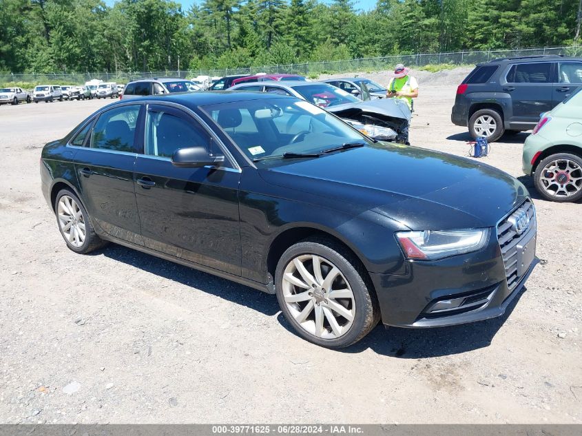 WAUHFAFL7DN018008 | 2013 AUDI A4