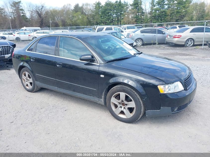 WAUJT68E22A294011 | 2002 AUDI A4