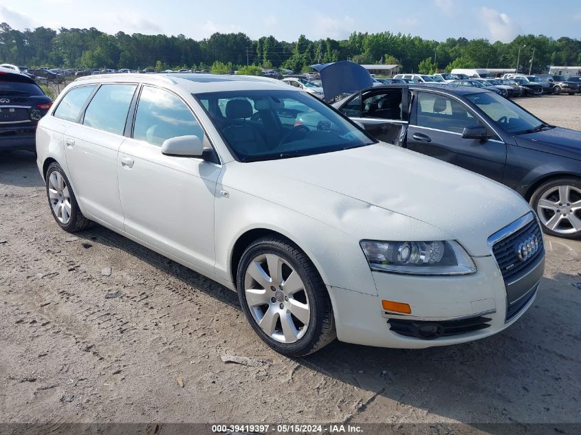 WAUKH74F96N080092 | 2006 AUDI A6