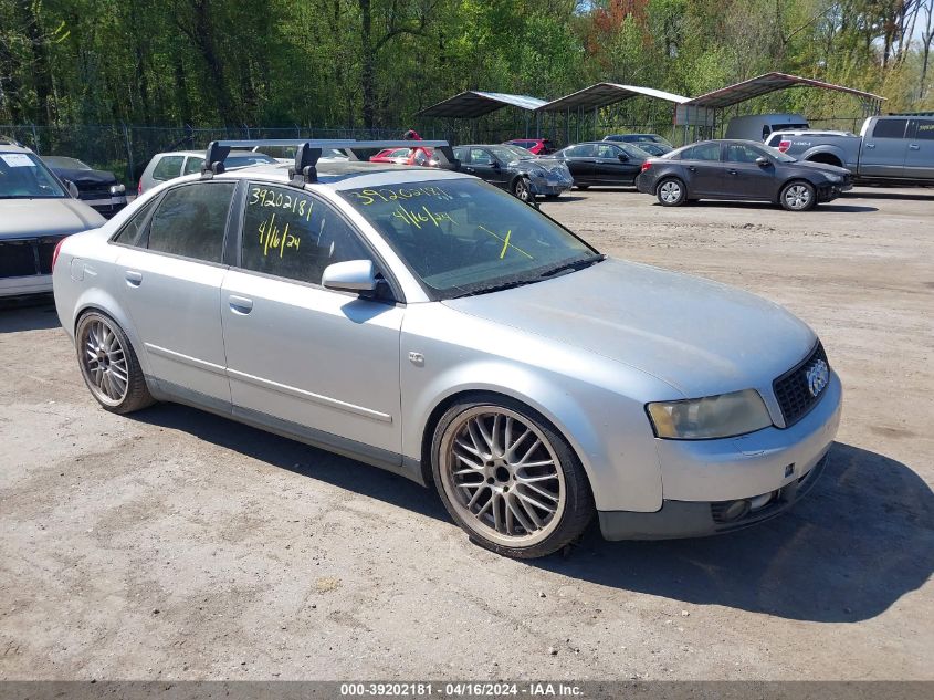 WAULC68E03A228339 | 2003 AUDI A4