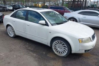 WAULC68E04A225295 | 2004 AUDI A4