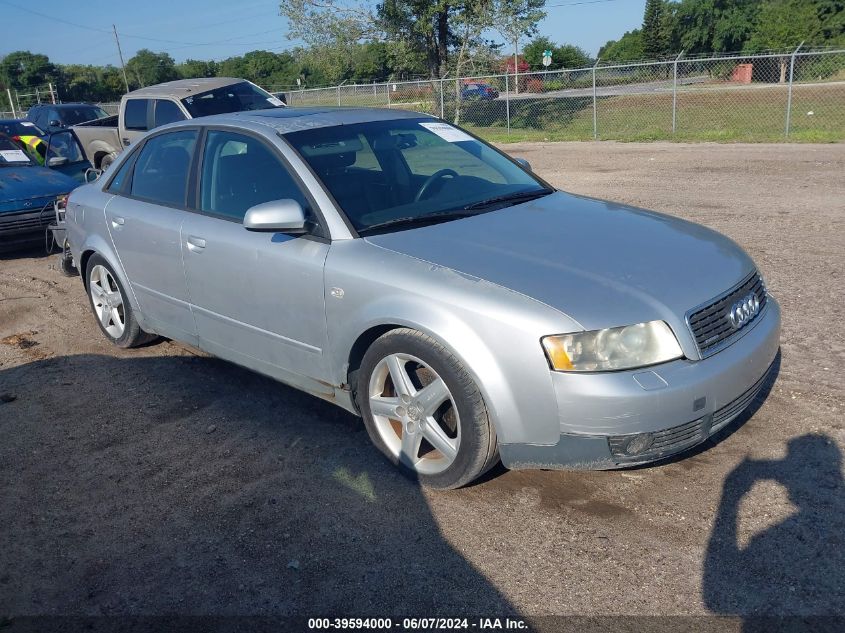 WAULC68E73A160038 | 2003 AUDI A4