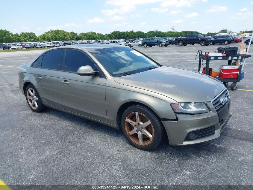 WAULF78K69N030188 | 2009 AUDI A4