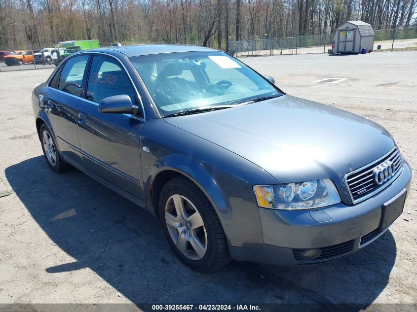 WAULT68E34A123148 | 2004 AUDI A4