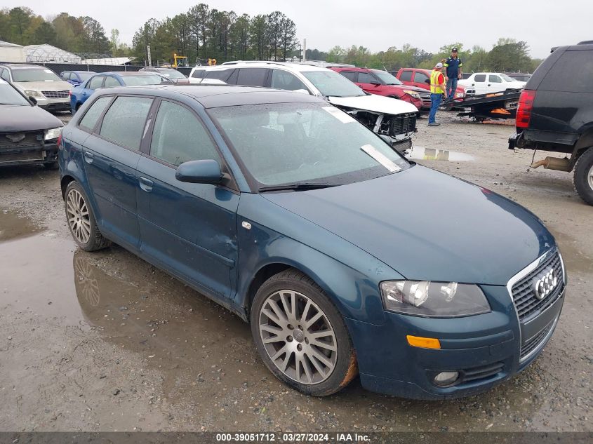 WAUMF78P16A003323 | 2006 AUDI A3