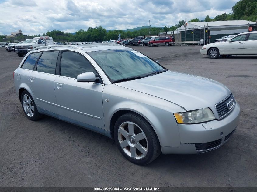 WAUVT68EX4A128159 | 2004 AUDI A4