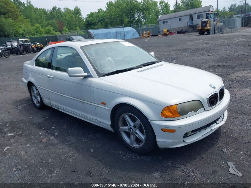 WBABN33482JW50845 | 2002 BMW 325CI