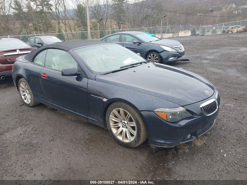 WBAEK135X7CN72504 | 2007 BMW 650I