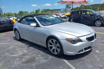 WBAEK73445B324231 | 2005 BMW 645CI