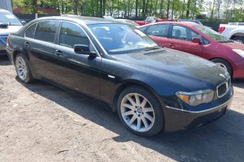 WBAGN63574DS54889 | 2004 BMW 745LI