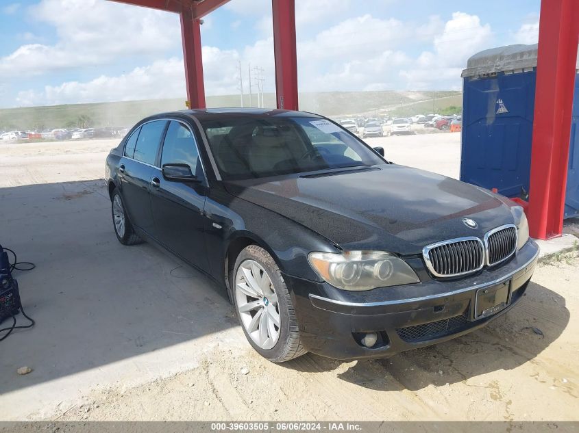 WBAHN83538DT87526 | 2008 BMW 750LI