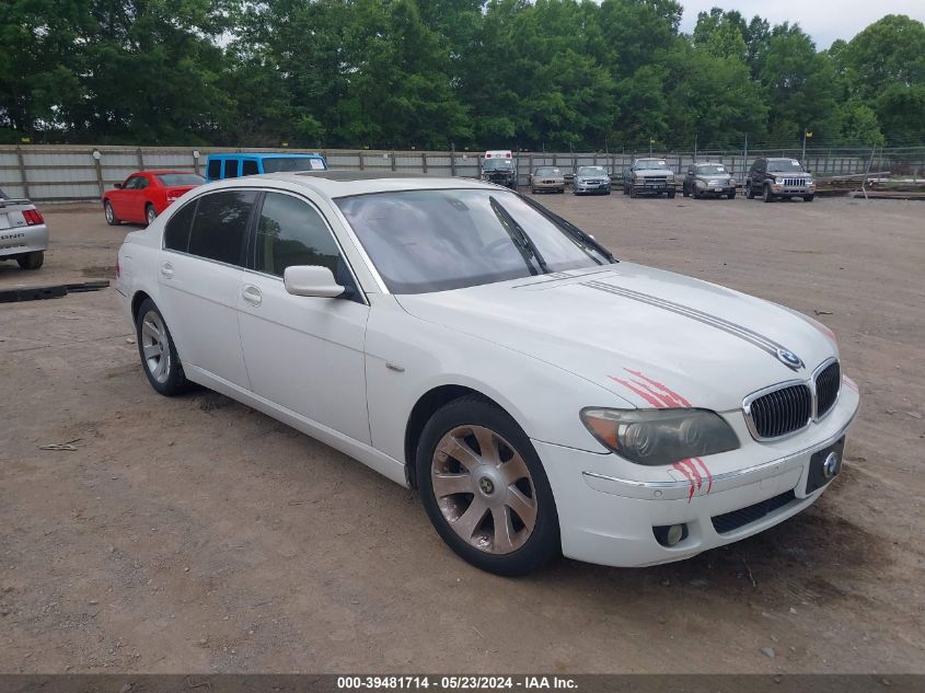 WBAHN83577DT77077 | 2007 BMW 750LI