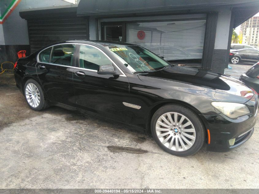 WBAKA83559CY33605 | 2009 BMW 750I