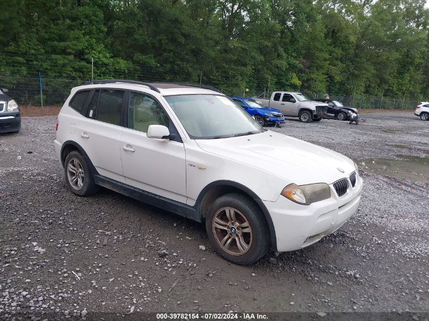 WBXPA93426WG92370 | 2006 BMW X3