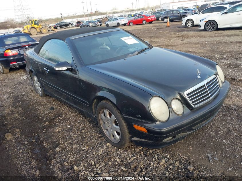 WDBLK65G61T086851 | 2001 MERCEDES-BENZ CLK 320