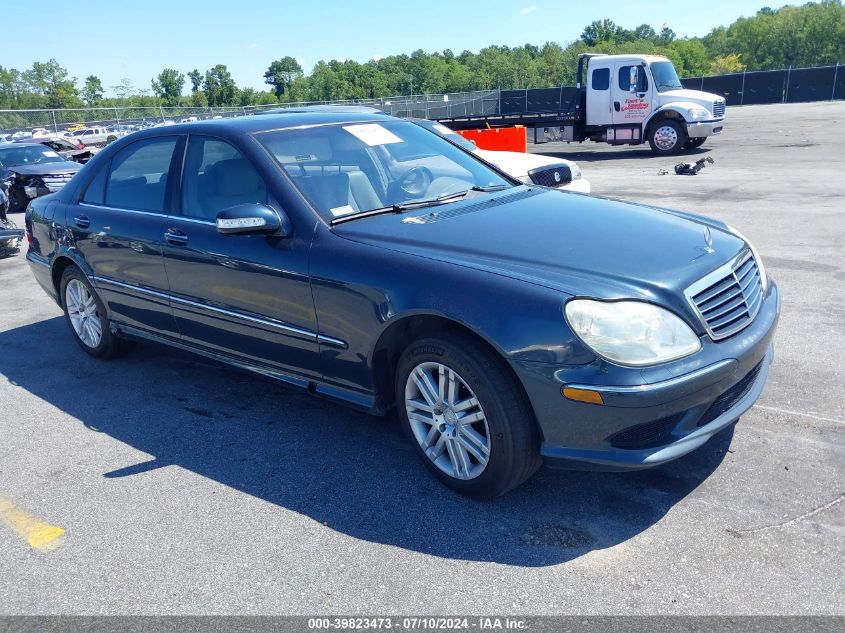 WDBNG70J53A371297 | 2003 MERCEDES-BENZ S 430