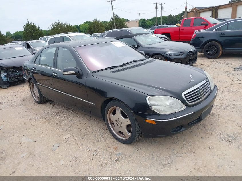 WDBNG75J72A235390 | 2002 MERCEDES-BENZ S 500